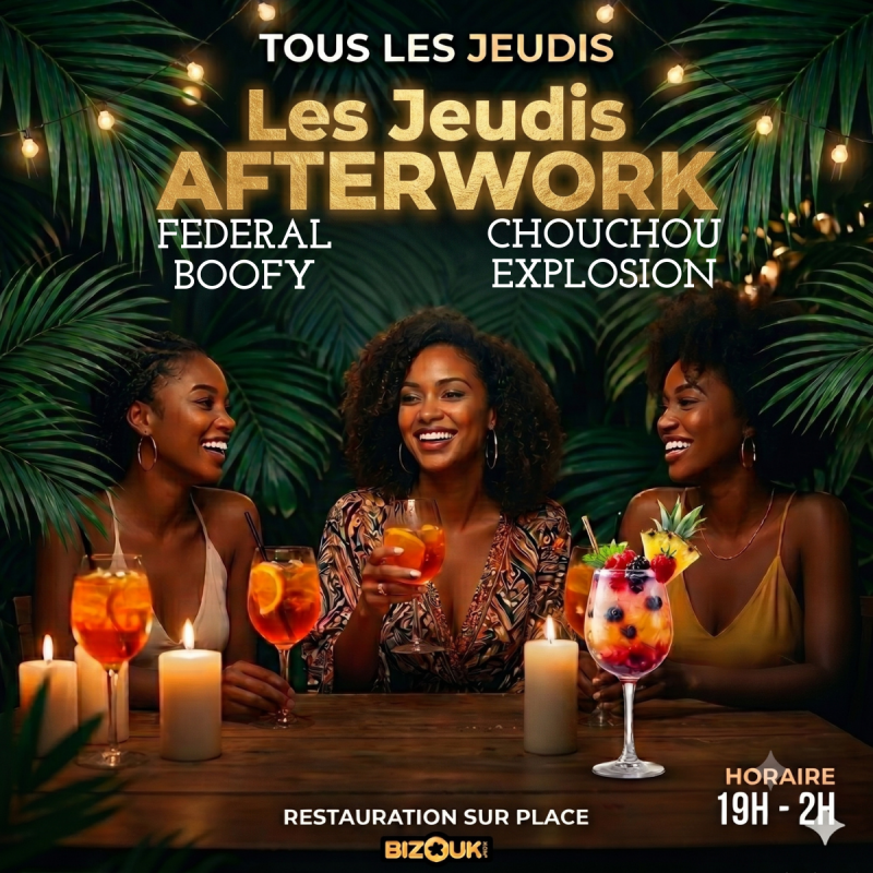 Les Jeudis Afterwork - Dj Federal X Dj Chouchou X Dj Boofy X Dj Explosion - La Der Des Der
