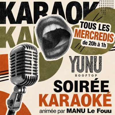 Karaoke Rooftop Du Yunu By Manu Le Fouuu