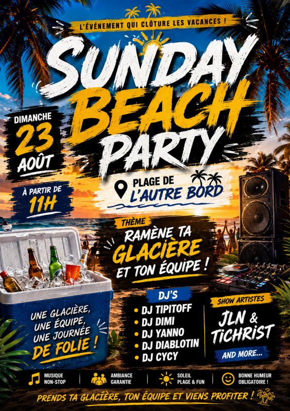 Sunday Beach Party