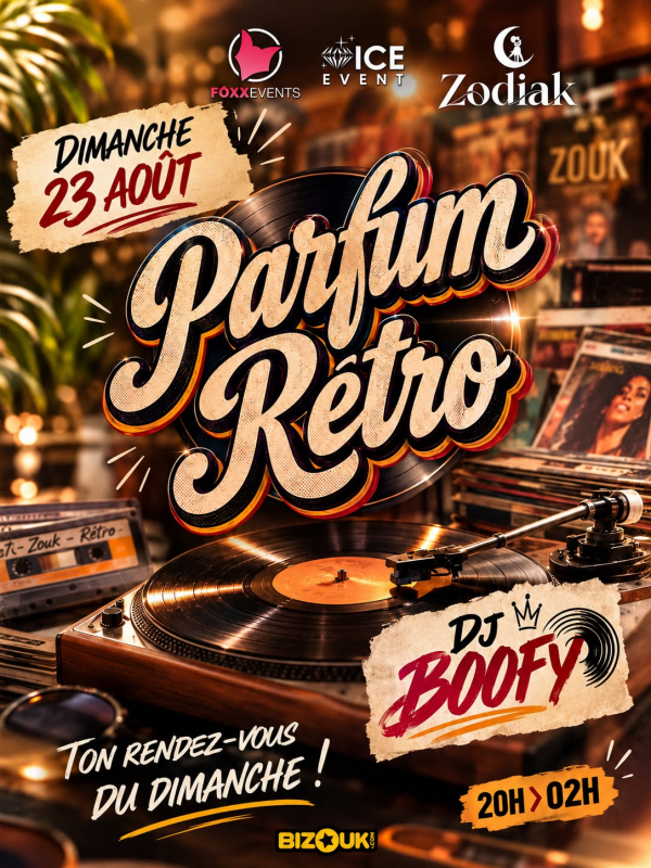 Parfum Rétro Avec Dj Boofy
