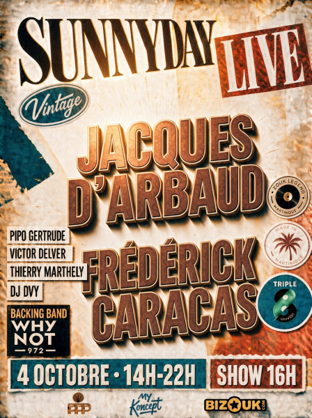 Jacques D'Arbaud X Frédérick Caracas Sunny Day Live