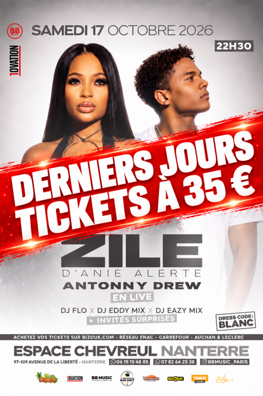 Zile & Antonny Drew En Concert Live