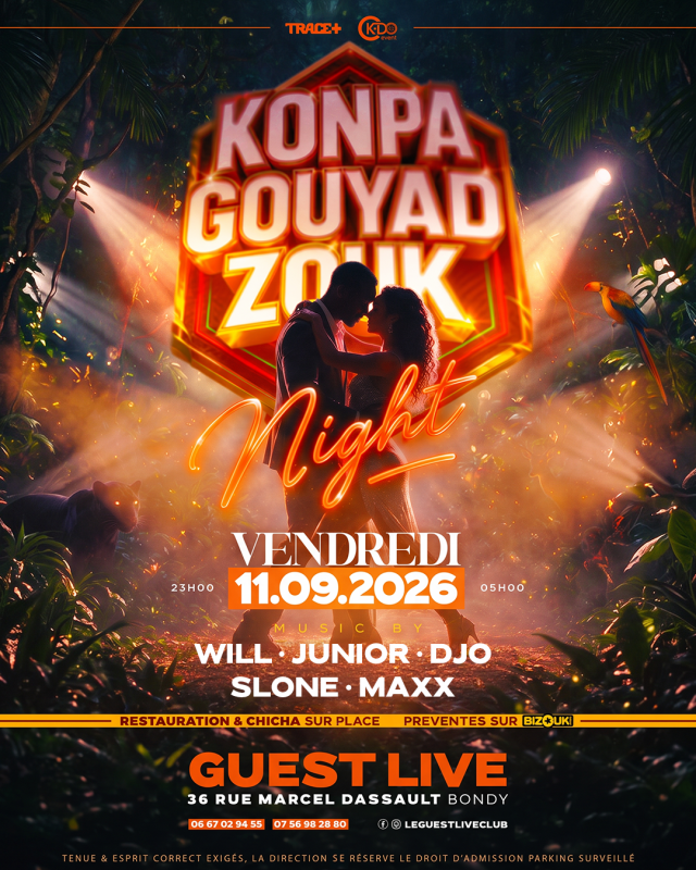 Konpa Gouyad Zouk Night