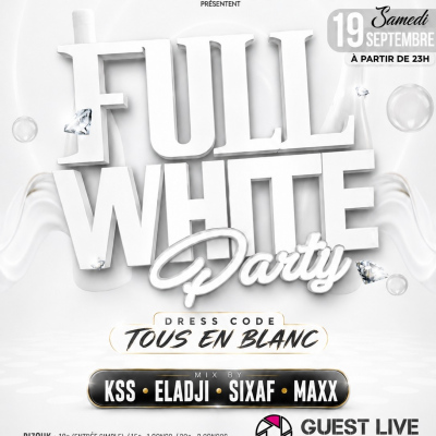 Full White Party - Tous En Blanc