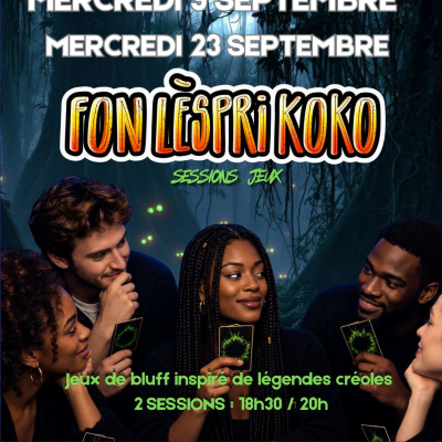 Soirée Jeux : Fon LÈspri Koko