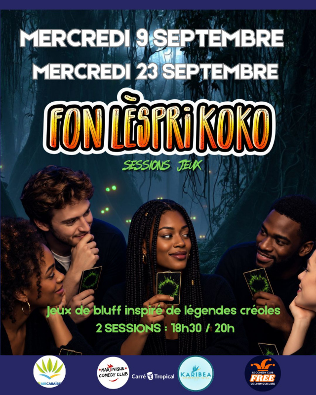 Soirée Jeux : Fon LÈspri Koko
