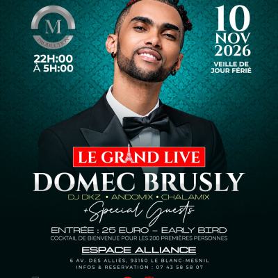 Le Grand Live De Domec Brusly
