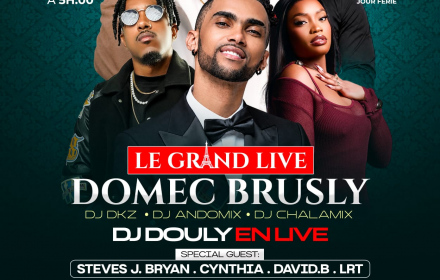 LA GRANDE PREMIÈRE DE DOMEC BRUSLY À PARIS