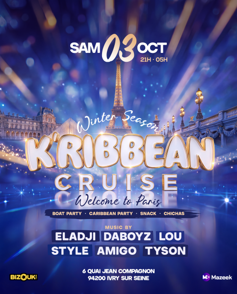 K’Ribbean Cruise❤️3 Octobre ❤️ | Tour Eiffel Spot | Rooftop| Terrasse