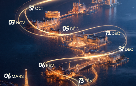 K’ribbean Cruise❤️31 Octobre ❤️ | Tour Eiffel Spot | Rooftop| Terrasse
