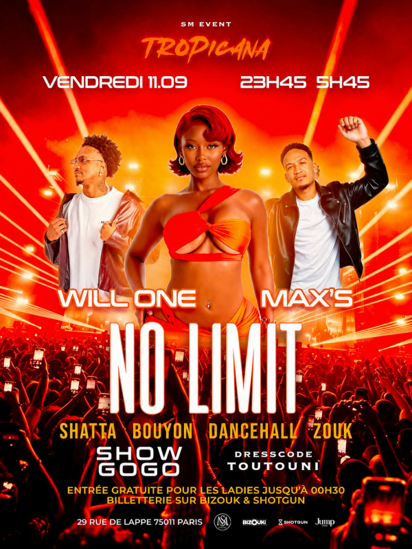 La Tropicana - No Limit - Dj Will One & Max’s