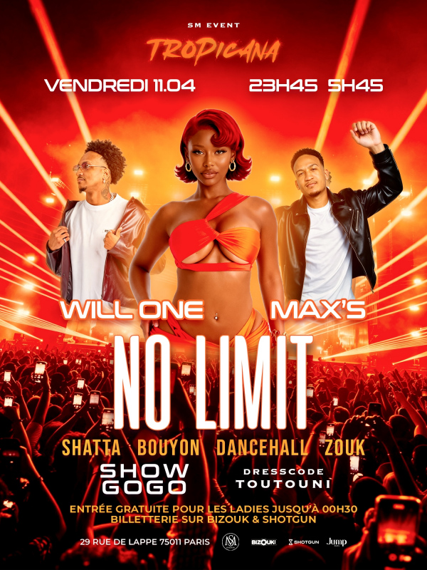 La Tropicana - No Limit - Dj Will One & Max’s