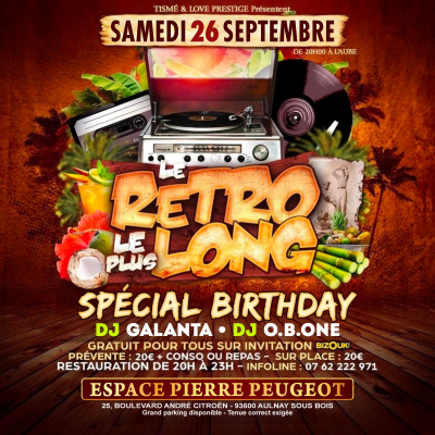 Le Rétro Le Plus Long