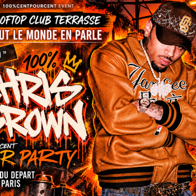 "100% Chris Brown Party Special Centpourcent 1 Year Or The First Party !!