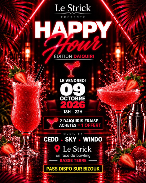 Le Strick Happy Hour