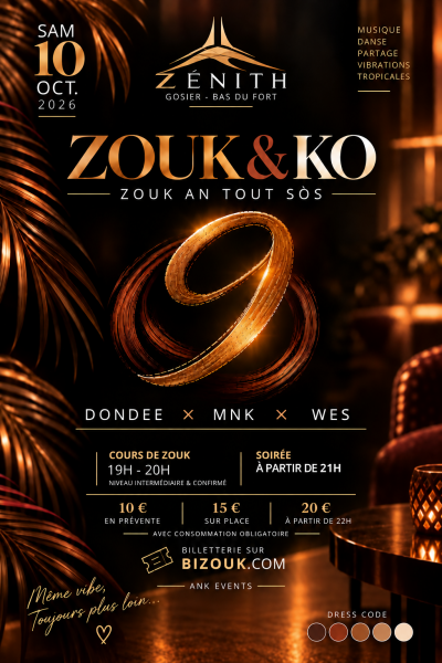 Zouk & Kò ✨🪭vol.9 Une Touche De Marron
