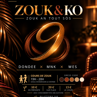 Zouk & Kò ✨🪭vol.9 Une Touche De Marron