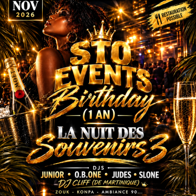 S.t.o Events Birthday