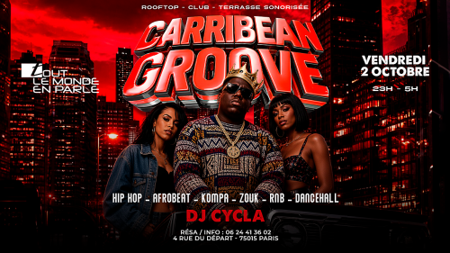 Soirée Caribbean Groove Club & Terrasse ( Gratuits Filles )