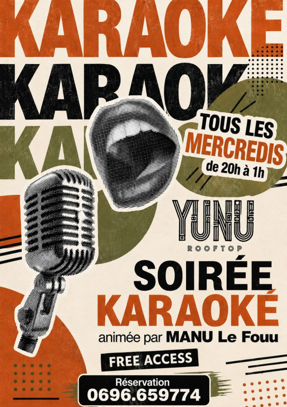 Karaoke Rooftop Du Yunu By Manu Le Fouuu