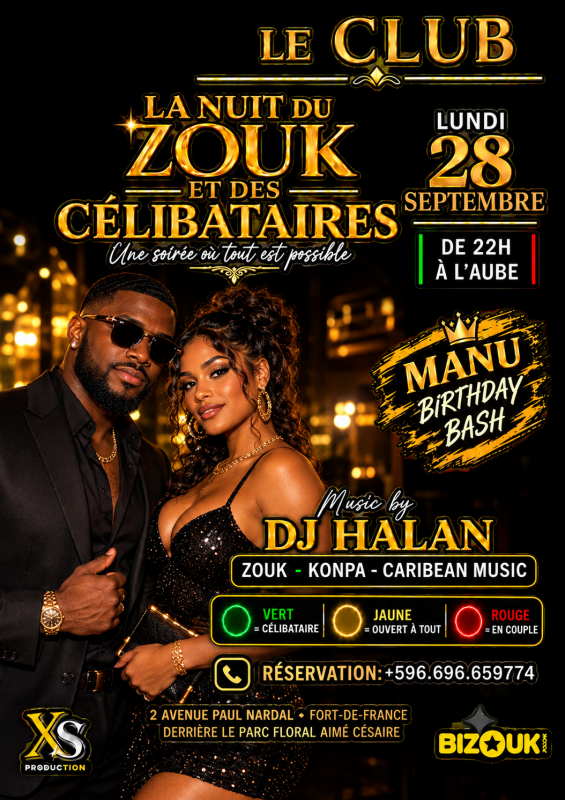 La Nuit Du Zouk Et Des CÉlibataires (dj Halan)