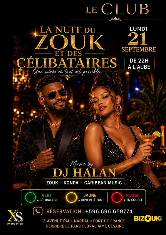 La Nuit Du Zouk Et Des CÉlibataires (dj Halan)