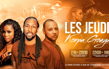 Les Jeudis Konpa Gouyad Avec Jiunne, Cédric Et Dj Inno