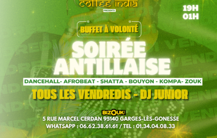 Soirée Antillaise & Buffet à Volonté Créole