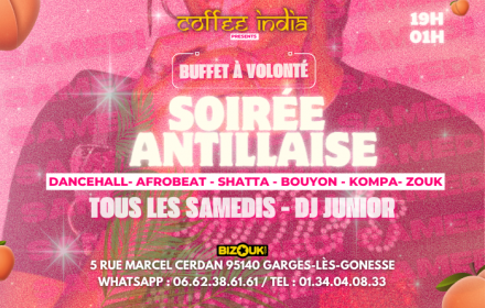 Soirée Antillaise & Buffet à Volonté Créole