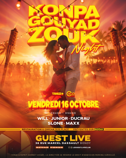Konpa Gouyad Zouk Night