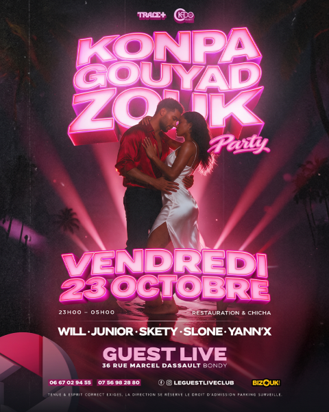 Konpa Gouyad Zouk Night