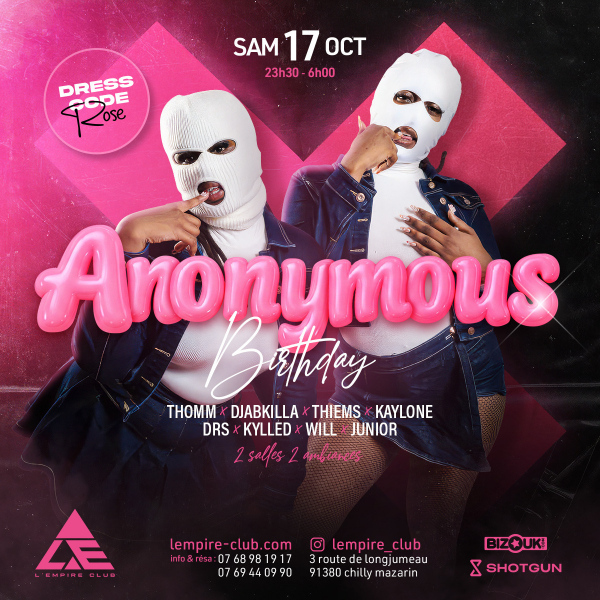 Anonymous Birthday