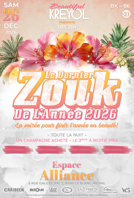 Bk : Le Dernier Zouk De L'Année 2026