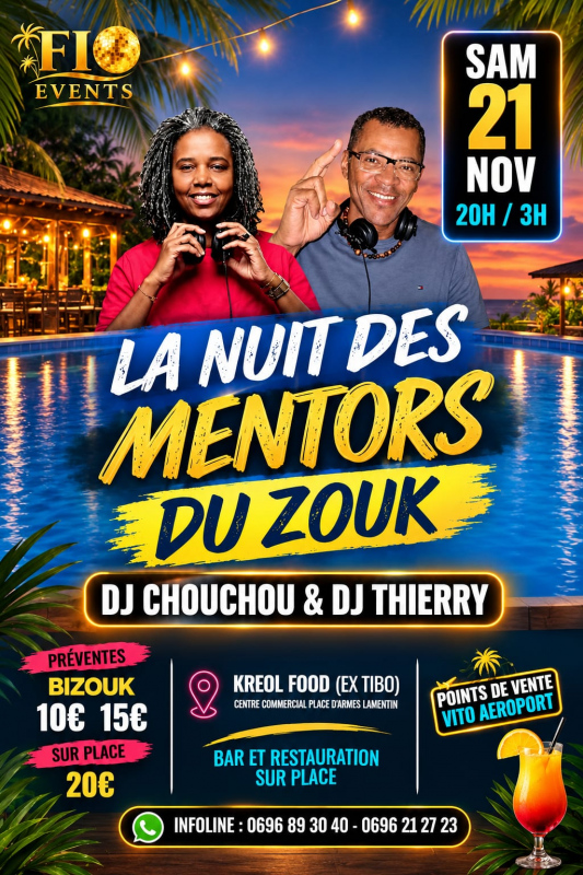 La Nuit Des Mentors Du Zouk