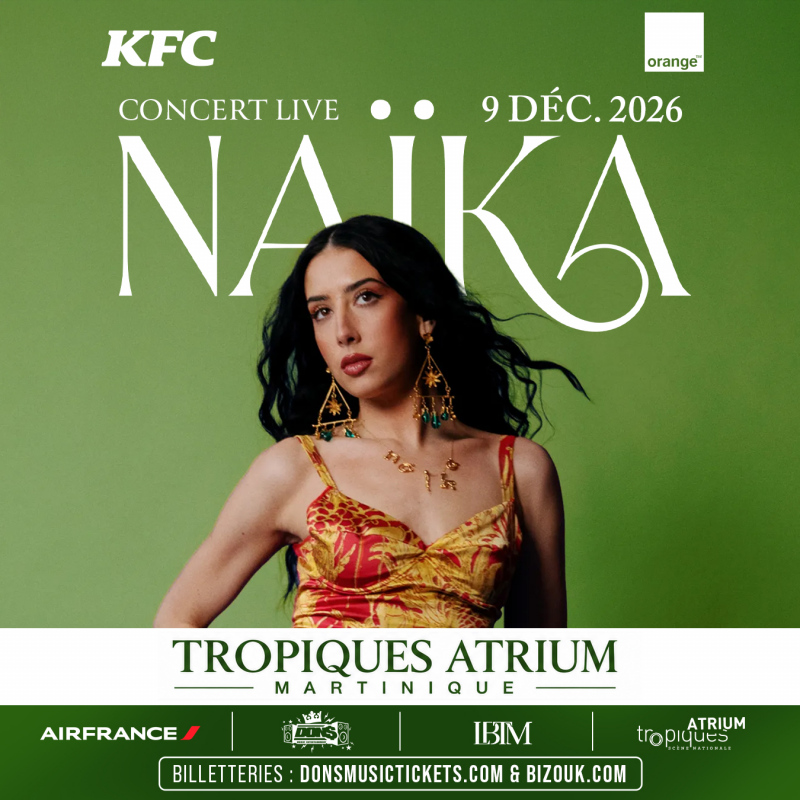 Naïka En Concert – Pour La Première Fois En Martinique