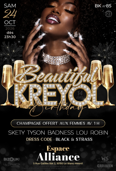 Bk : Beautiful Kréyol Birthday (Les 14 Ans De La Bk)