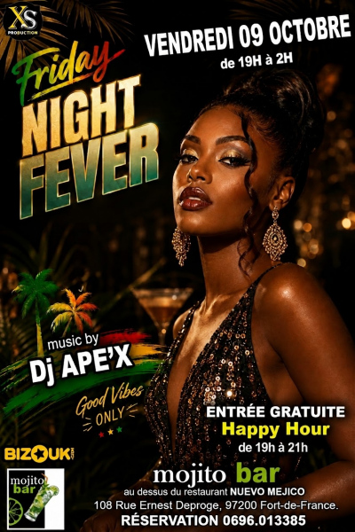 Friday Night Fever - Dj Ape'X ( À 3 Minutes À Pied De La Rue Colorée )
