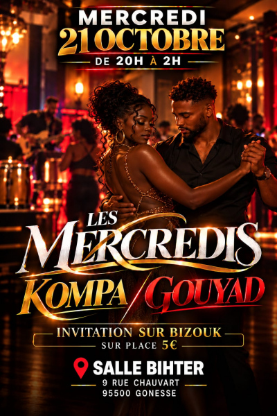 Les Mercredis Kompa Gouyad