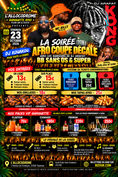 La Soirée Afro Coupe Décalé