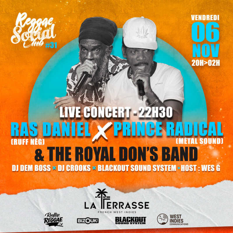 Ras Daniel X Radical & The Royal Don’S Band • Live Concert • Dj Dem Boss