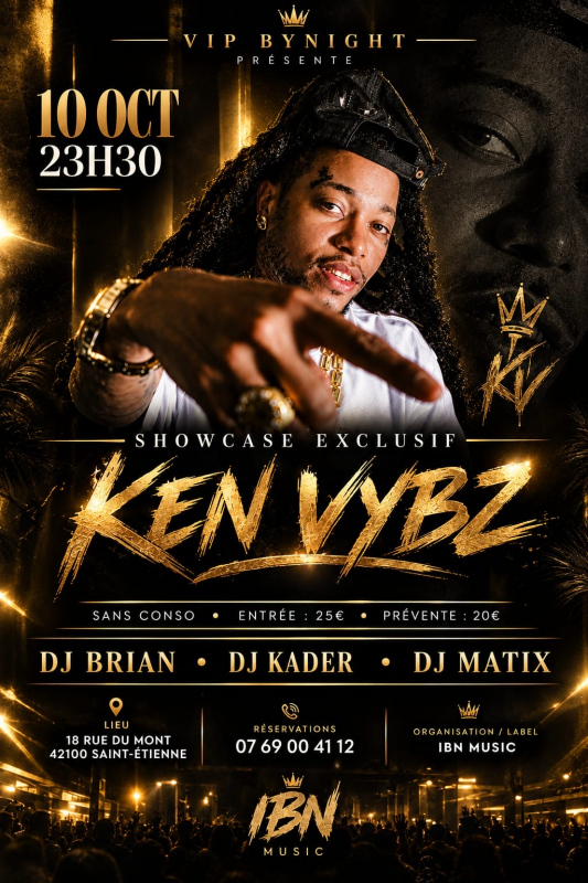 Show Case Kenvybz St-Etienne