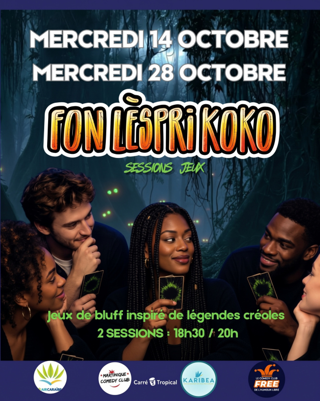 Soirée Jeux : Fon Lèspri Koko