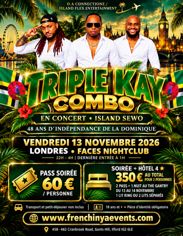 Island Sewo 2026 – Triple Kay Combo En Concert