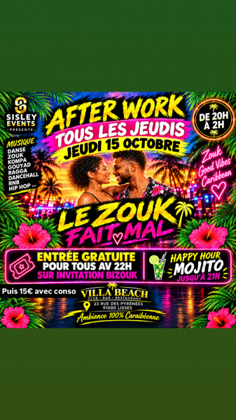 Le Zouk Fait Mal Par Sisley Évents