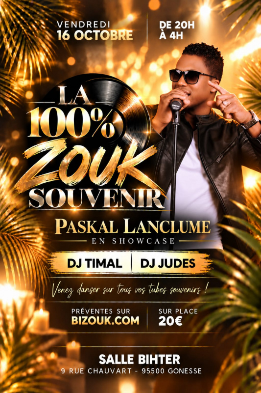 La 100% Zouk Souvenir