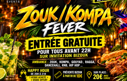 Zouk Kompa Fever By Sisley Évents